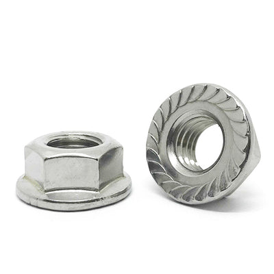 A2-70 Stainless Steel Serrated Flange Nuts