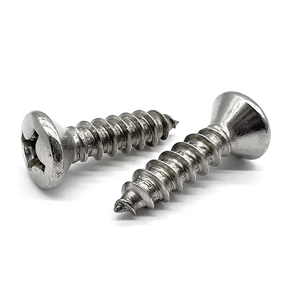 316 Stainless Steel Phillips Oval Head Self Tapping Screws