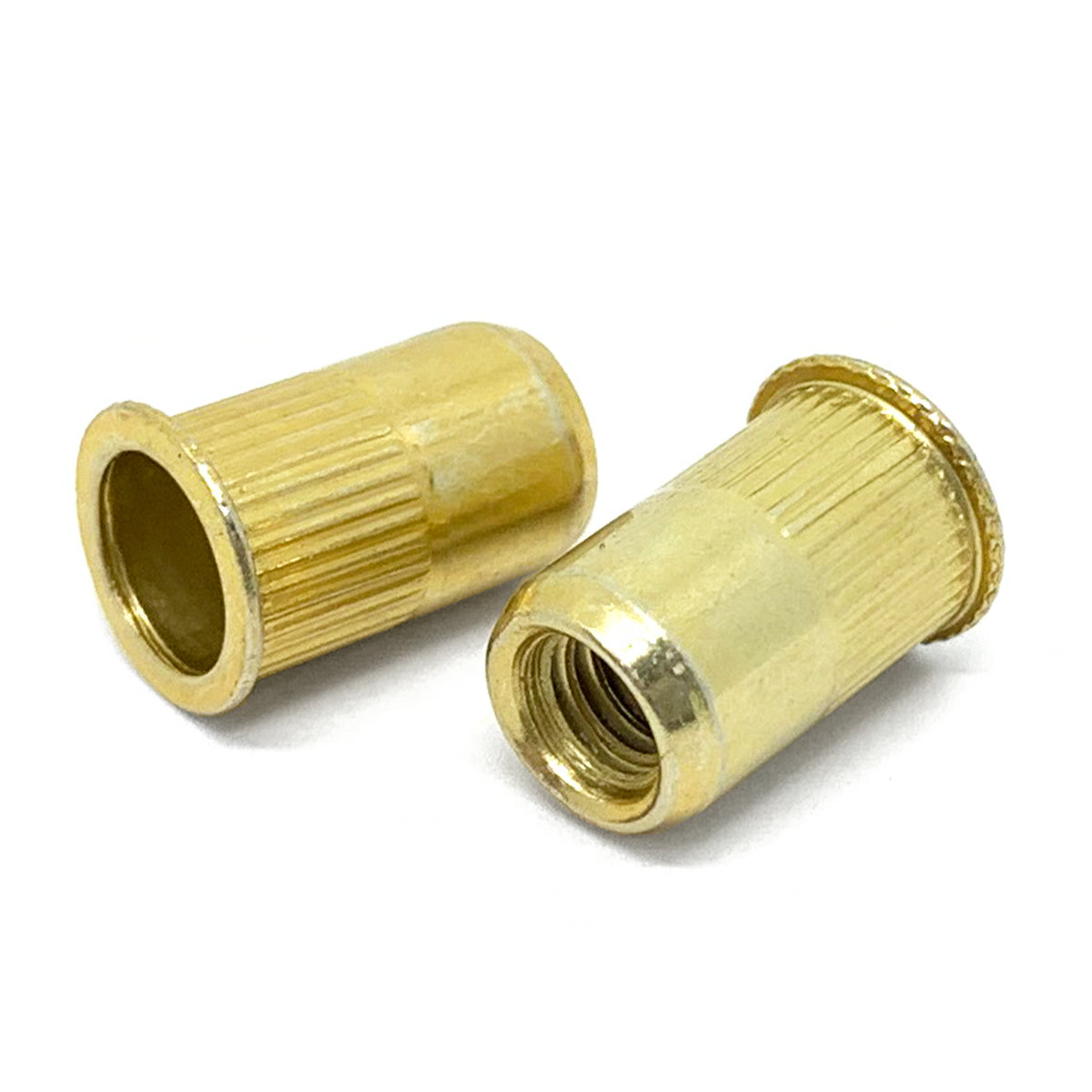 Metric Small Steel Flange Knurled Body Rivet Nuts