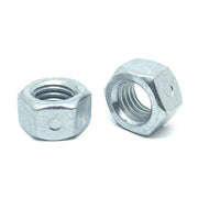 7/16"-20 Steel Two Way Reversible Hex Lock Nuts Zinc