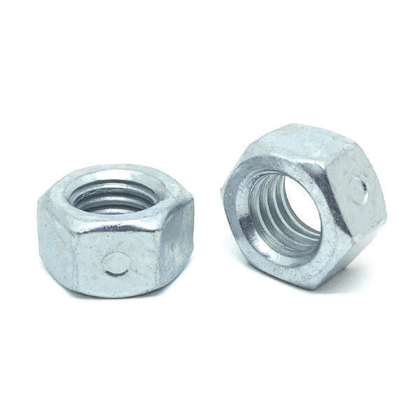 5/8"-18 Steel Two Way Reversible Hex Lock Nuts Zinc