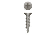 #6 Strong-Point Flat Head 6 x 5/8, PH, Plain and Lubed