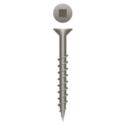#8 Strong-Point Flat Head 8 x 3/4, SQ, Plain and Lubed