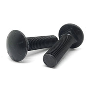 3/4-10x5" Grade 8 Round Head Square Neck Full Thread Carriage Bolts Plain
