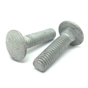 3/8-16x3" A307 Grade A Carriage Bolts Galvanized