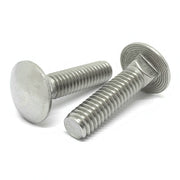 3/8"-16x8" 316 Stainless Steel Round Head Carriage Bolt
