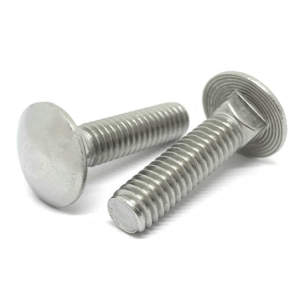 3/4"-10x14" 316 Stainless Steel Round Head Carriage Bolt