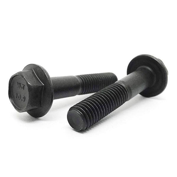 M8-1.25x70 Class 10.9 Hex Flange Bolts Phos & Oil