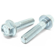 M8-1.25x50 Class 8.8 Hex Flange Bolts Zinc Clear