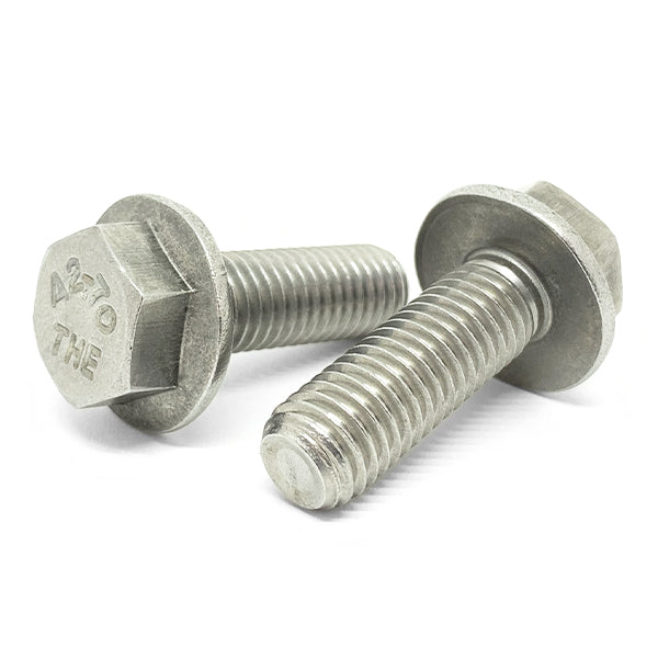 M12-1.75x30 A2-70 Stainless Steel Hex Flange Bolts