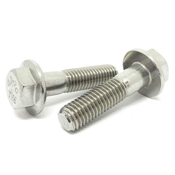 M10-1.5x40 A2-70 Stainless Steel Hex Flange Bolts