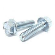 5/16-18x7/8" Grade 5 Hex Flange Bolts Zinc Clear