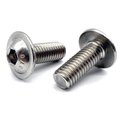 M4-0.7x10 A2-70 Stainless Steel Button Flange Socket Cap Screws