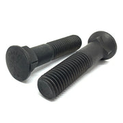 5/8-11x4-1/2" Grade 8 #3 Dome Head Plow Bolts Plain