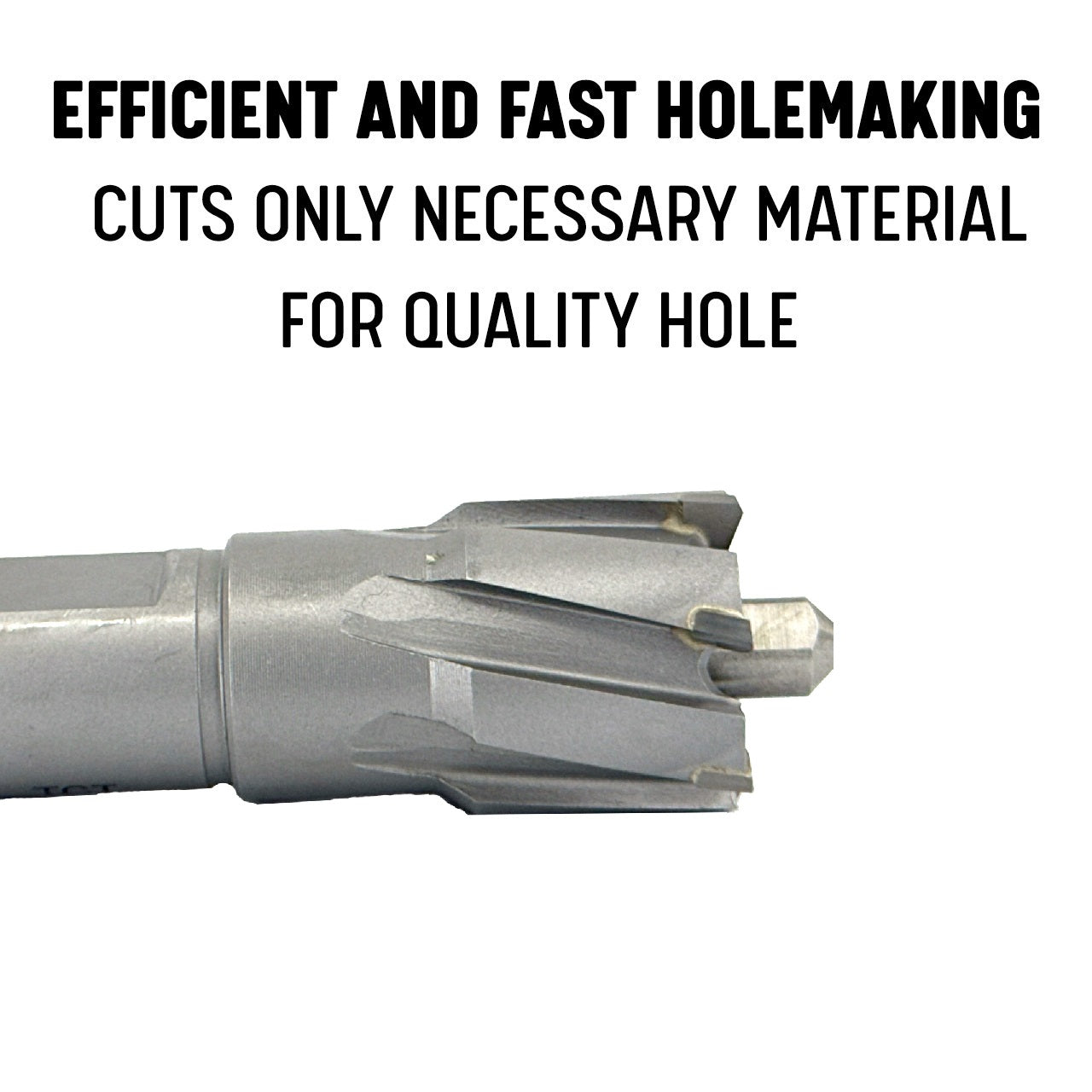 1-1/8" X 2" Carbide Tipped Annular Cutter with Pilot Pin