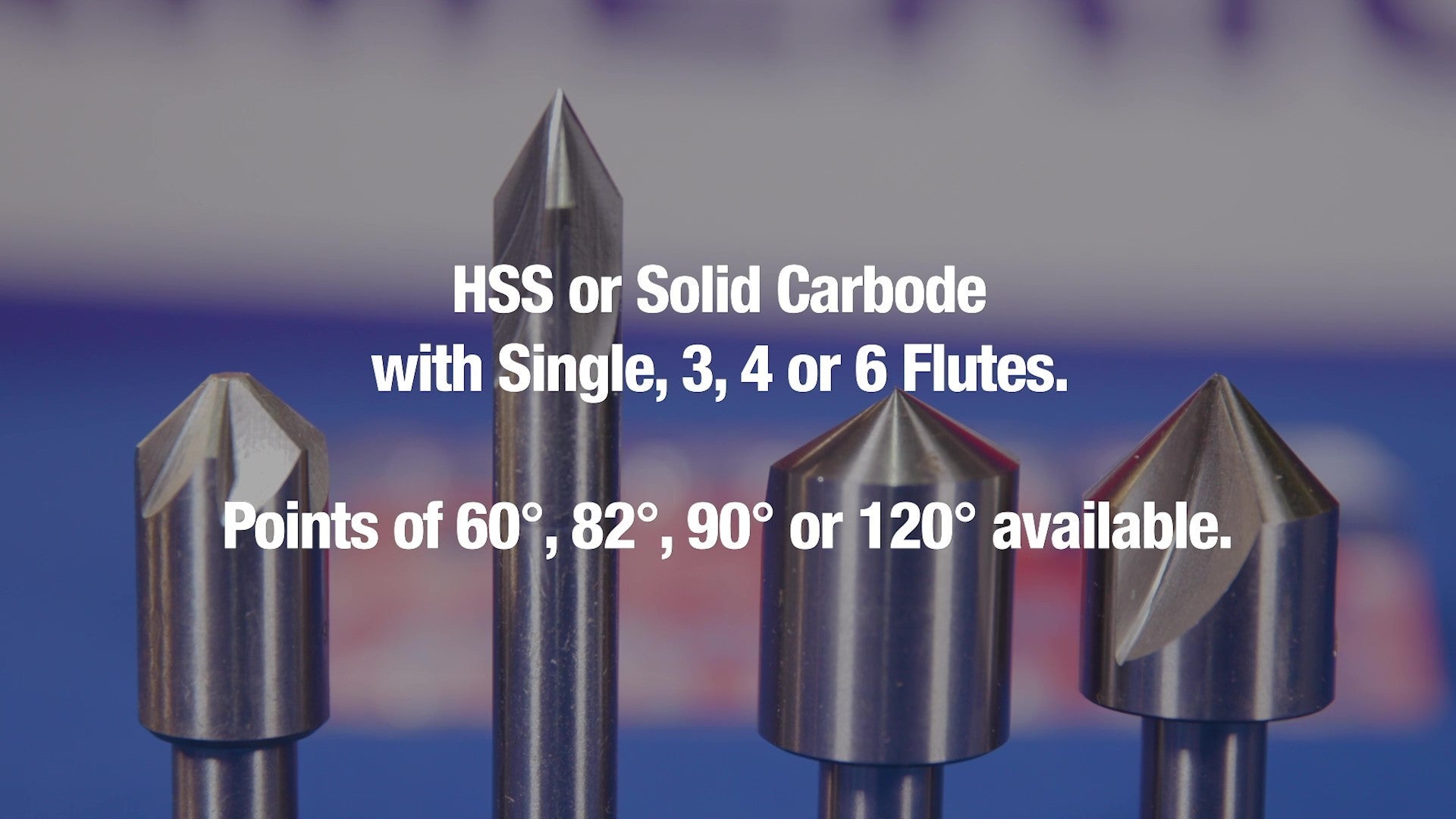 5/8"-100 HSS Single Flute Countersink