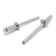 3/16" Dia 1/2"-5/8" (610)   Grip - Dome Head Blind Rivets Stainless/Stainless Mandrel