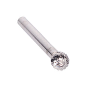 SD-5 1/2" X 7/16" Ball End Carbide Bur 1/4" Shank