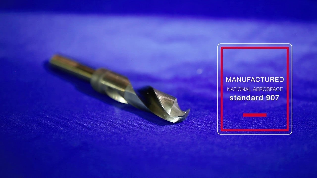 13/16" Cobalt Drill Bit with 1/2" Reduced Shank, D/ACO