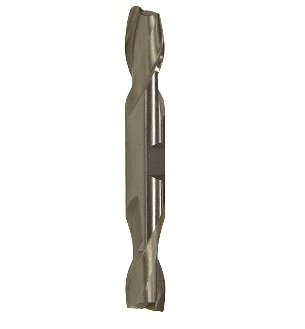 27/64" X 1/2" HSS 2 Flute Double End End Mill