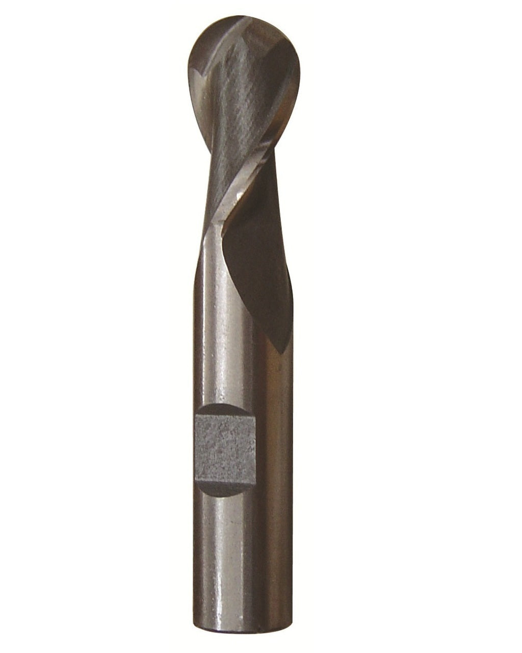7/8" X 7/8" HSS 2 Flute Single End Ball End Mill