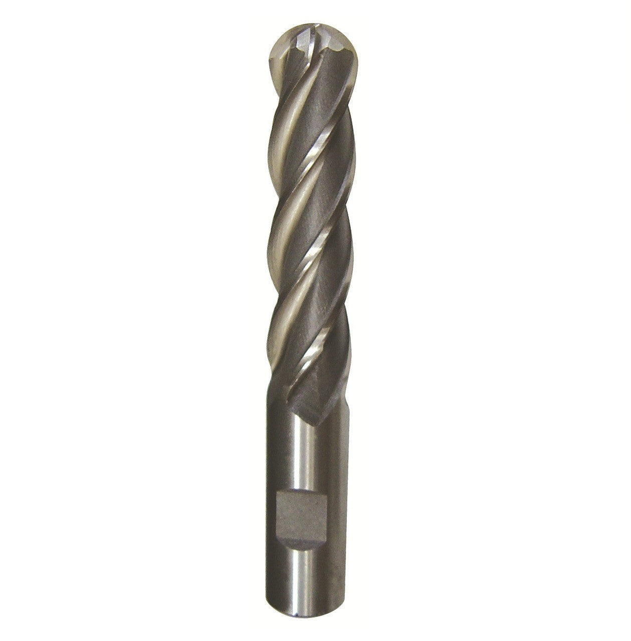 3/8" X 3/8" HSS 4 Flute Single End Ball End Mill