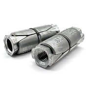 3/4" Double Expansion Shield Anchors Zinc Alloy