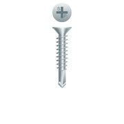 #10 Strong-Point Flat Head 10-16 x 1, PH, Zinc
