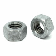 1"-8 Grade 2 Finished Hex Nuts Galvanized