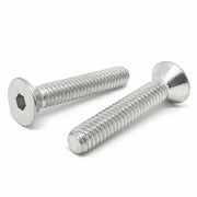 #10-24x5/8" 18-8 Stainless Steel Flat Head Socket Cap Screws