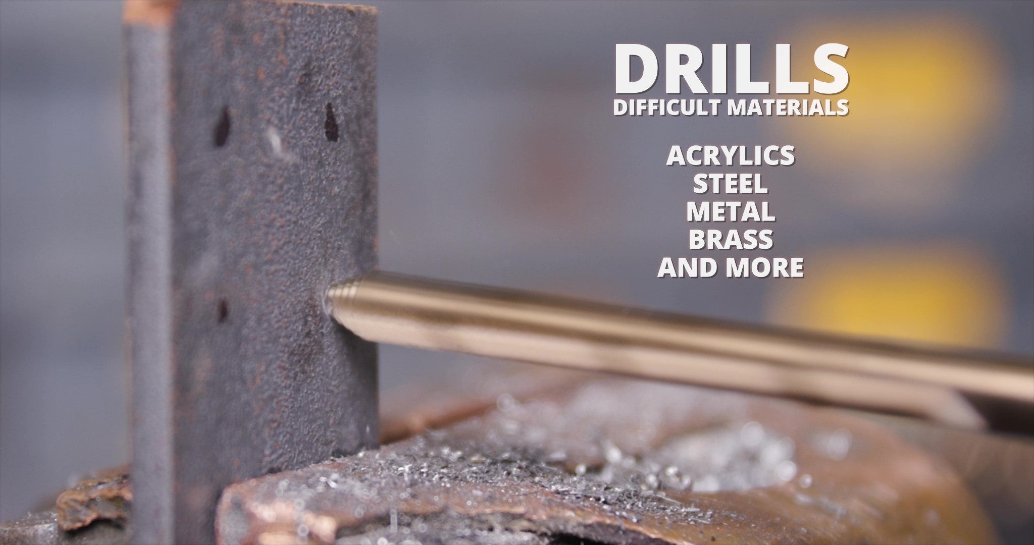 3/16" Stepped Point Cobalt Drill Bit with 3-Flat Shank