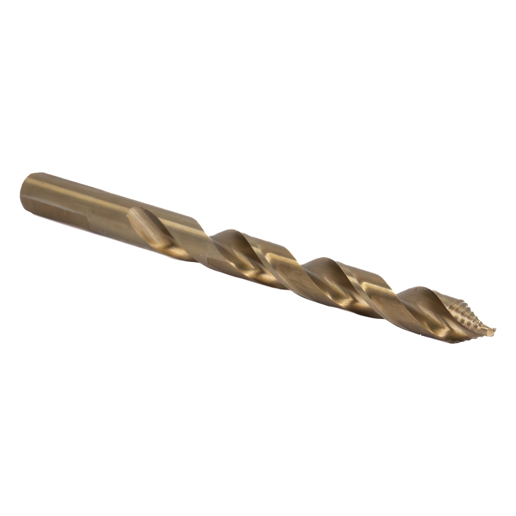 7/16" Stepped Point Cobalt Drill Bit with 3-Flat Shank