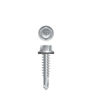 #12 Strong-Point Hex Washer Head w/Washer 12-14 x 1, Strong-Shield