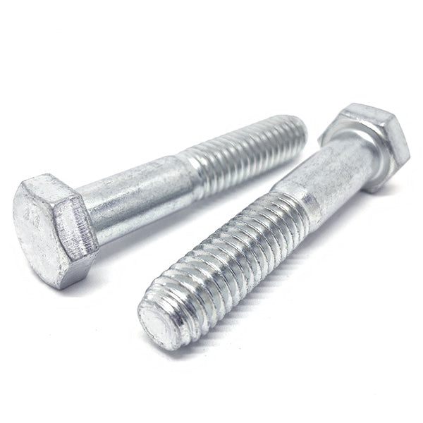 M6-1.0x60 Class 8.8 Hex Cap Screws Zinc Clear