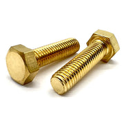 M10-1.5x60 Brass Hex Cap Screws