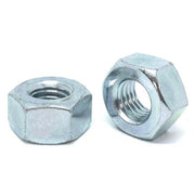 1"-8 Grade 2 Heavy Hex Nuts Zinc Clear