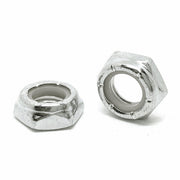 7/16"-20 18-8 Stainless Steel Nylon Insert Hex Jam Nuts