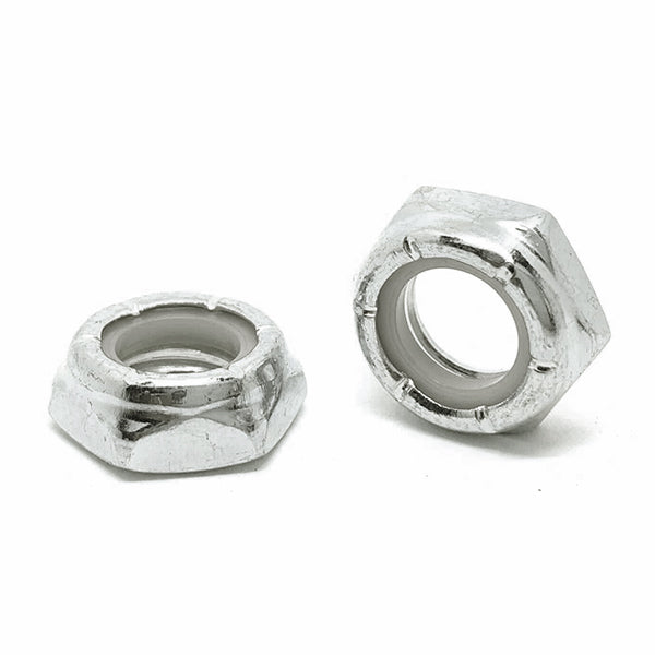#10-24 316 Stainless Steel Nylon Insert Hex Jam Nuts