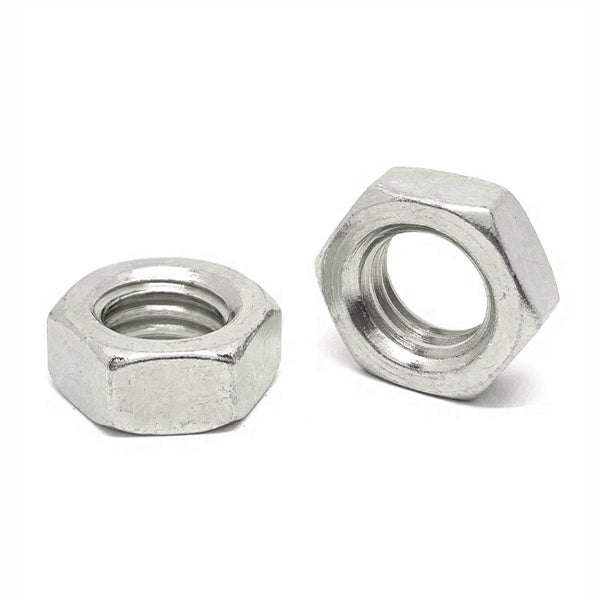 7/8"-9 18-8 (304) Stainless Steel Hex Jam Nuts