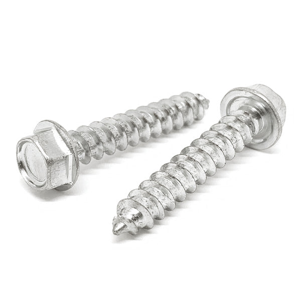#8-15x1-1/4" 18-8 Stainless Steel Hex Washer Head Type A Self Tapping Screws