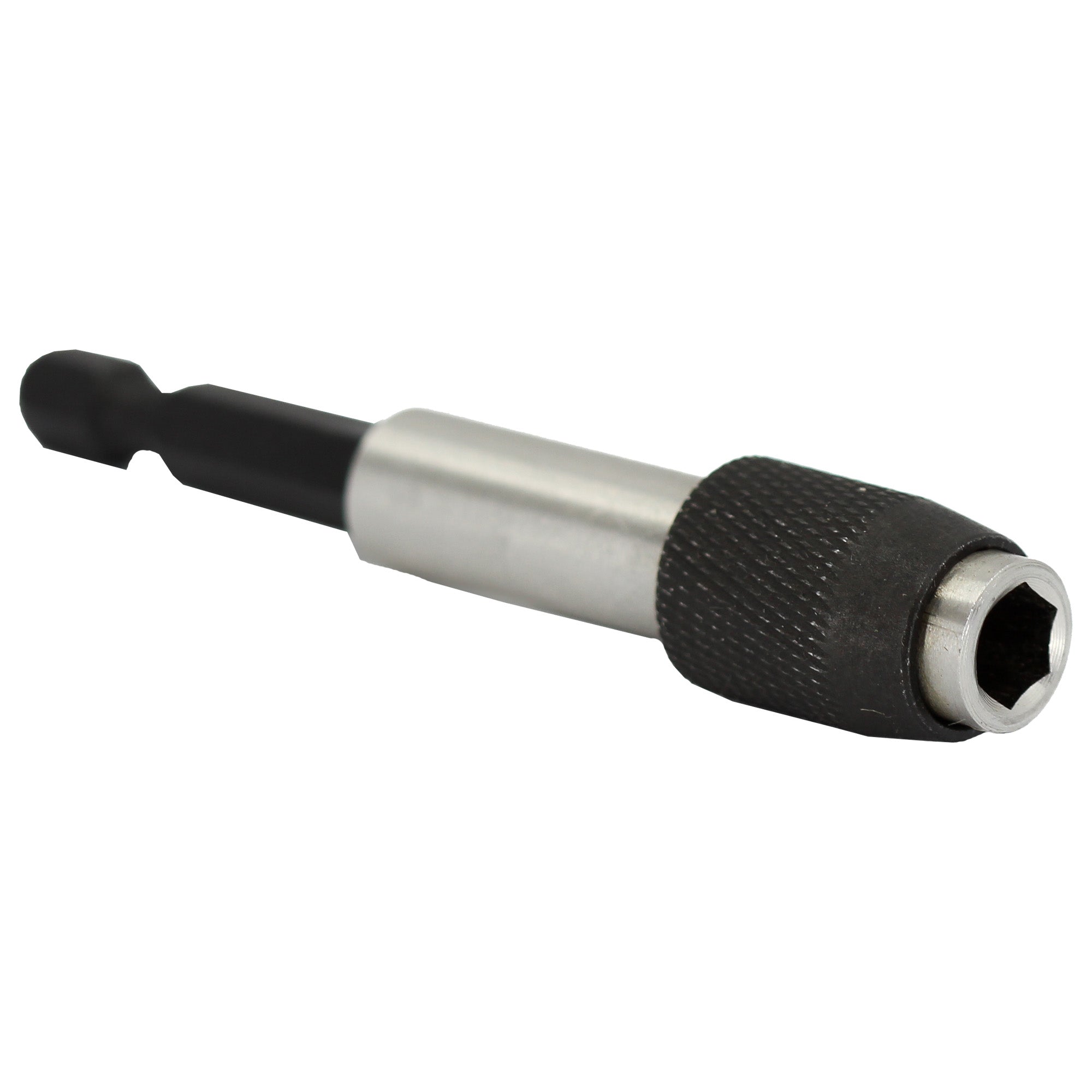 3" Long Stainless Steel Magnetic Bit Holder with Cap