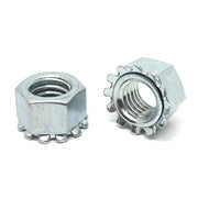 #6-32 Steel K Lock Nuts Zinc Clear
