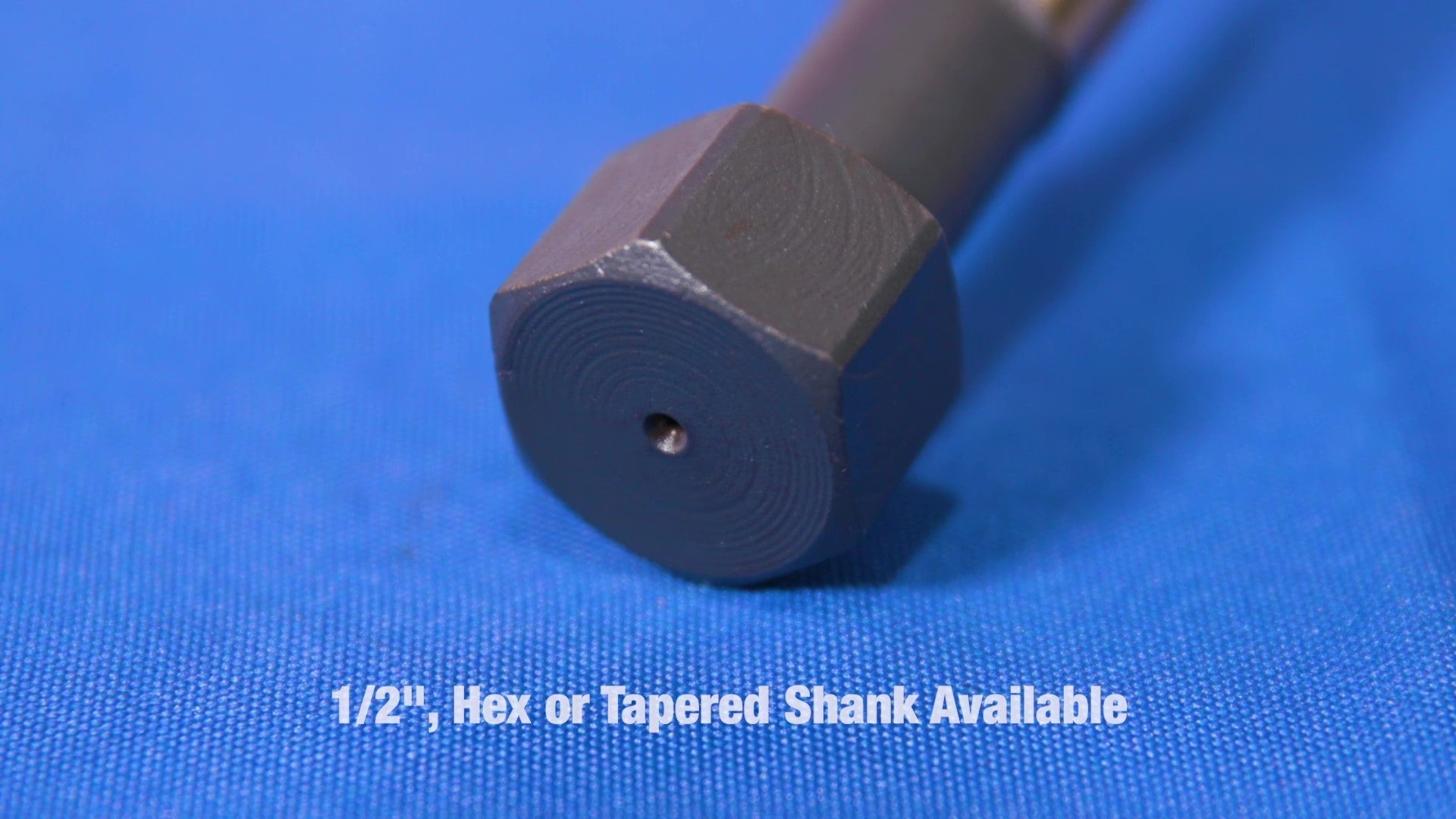 13/16" HSS Black & Gold Hex Shank Long Bridge Reamer