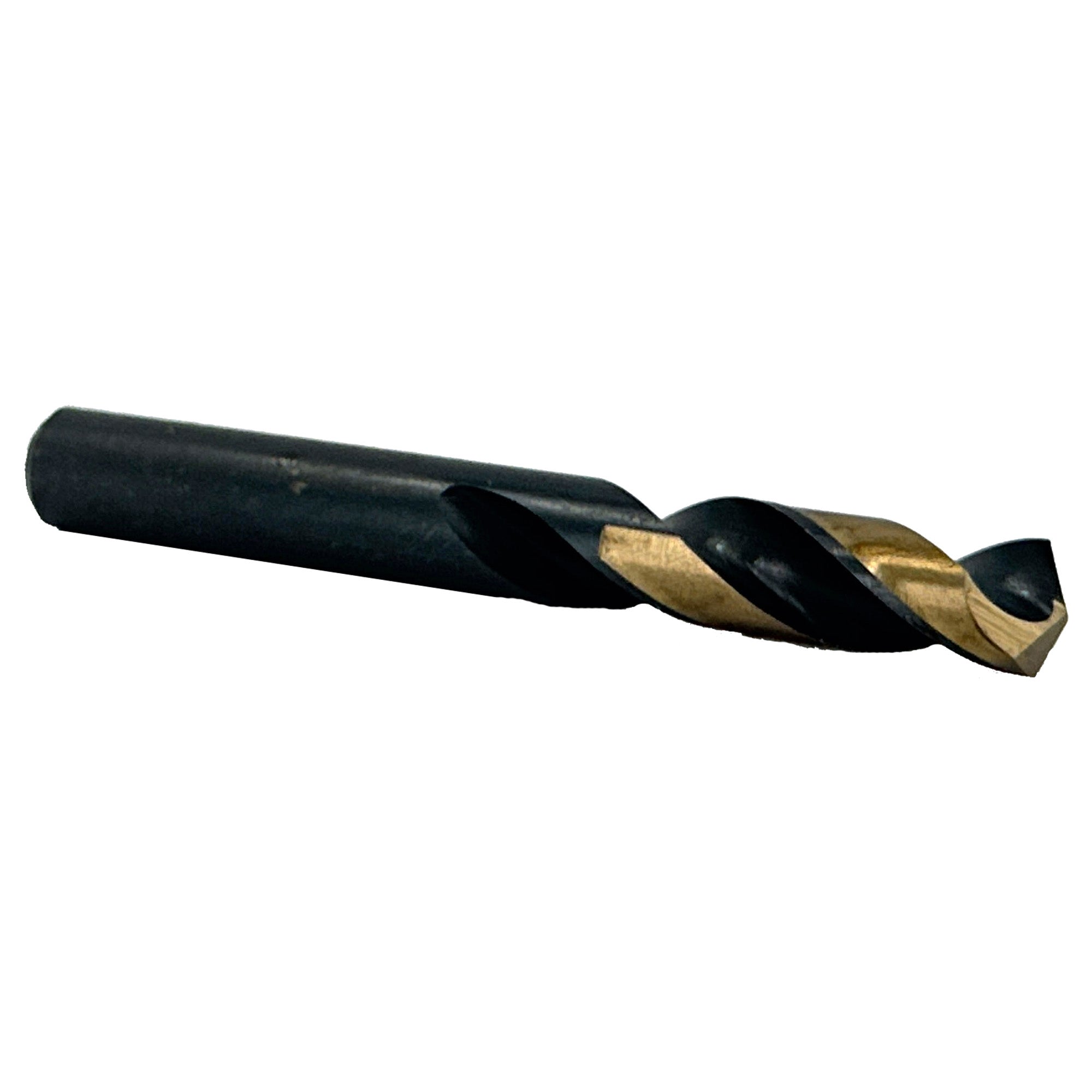 1/2" HSS Black & Gold Split Point Stub Drill Bit, Contractor Series
