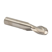 3/8" Carbide 2 Flute Single End Ball End Mill