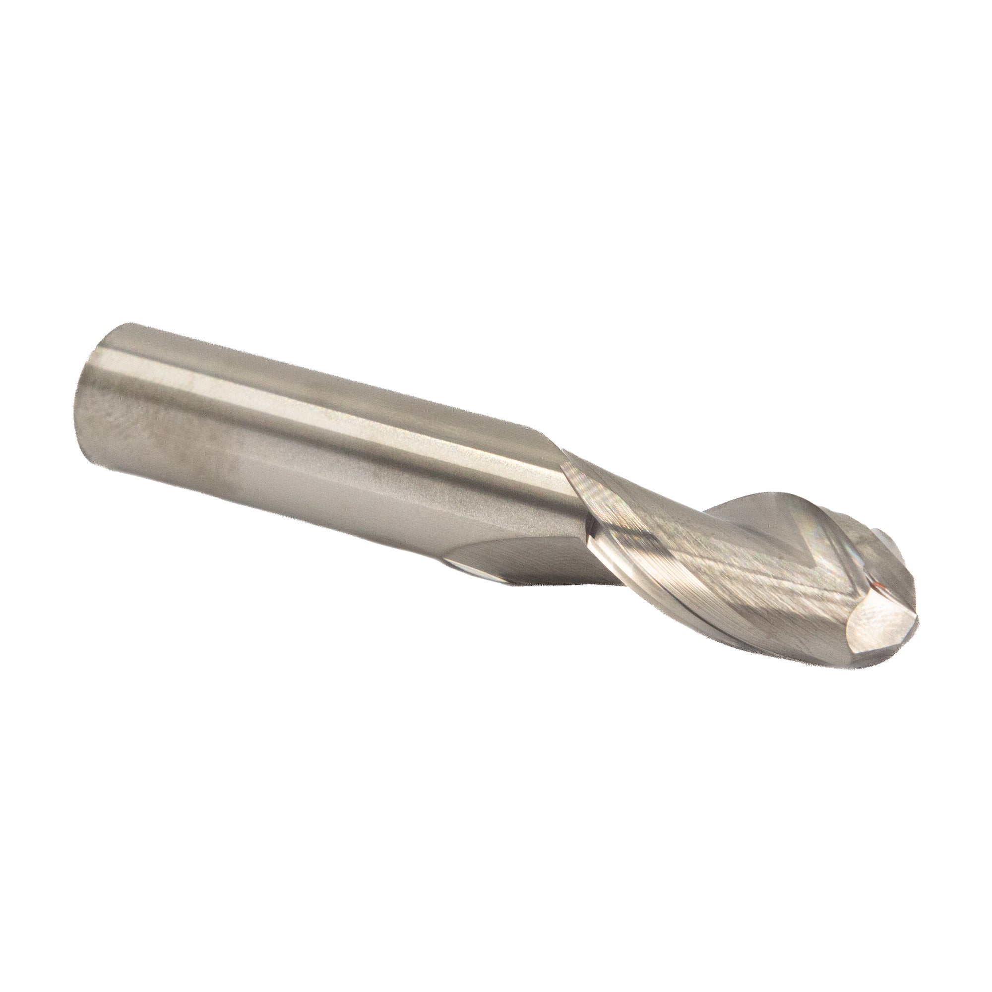 1/4" Carbide 2 Flute Single End Ball End Mill