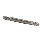 1/2" Carbide 4 Flute Double End Stub Ball End Mill