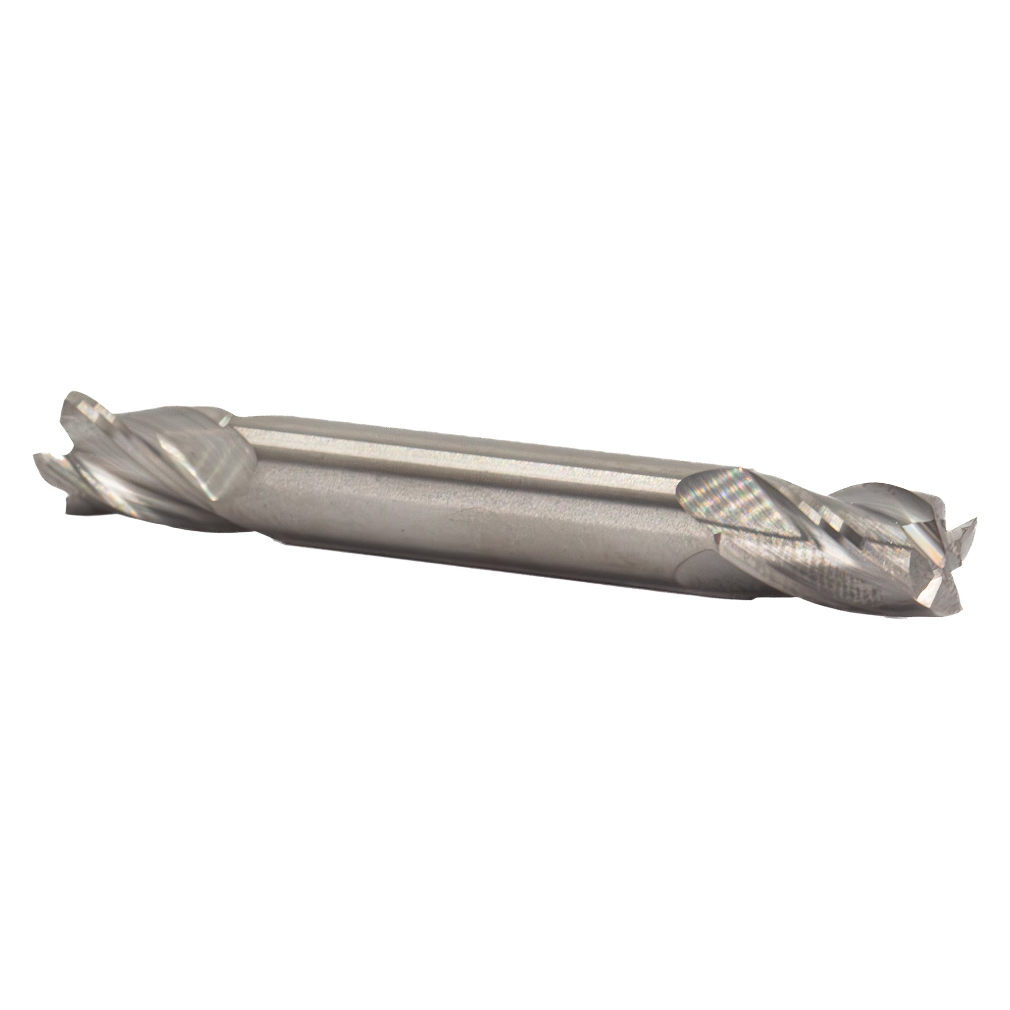 3/64" Carbide 4 Flute Double End Stub End Mill