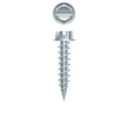 #8 SLT Strong-Point Hex Washer Head 8 x 3, 1/4 A.F., Zinc