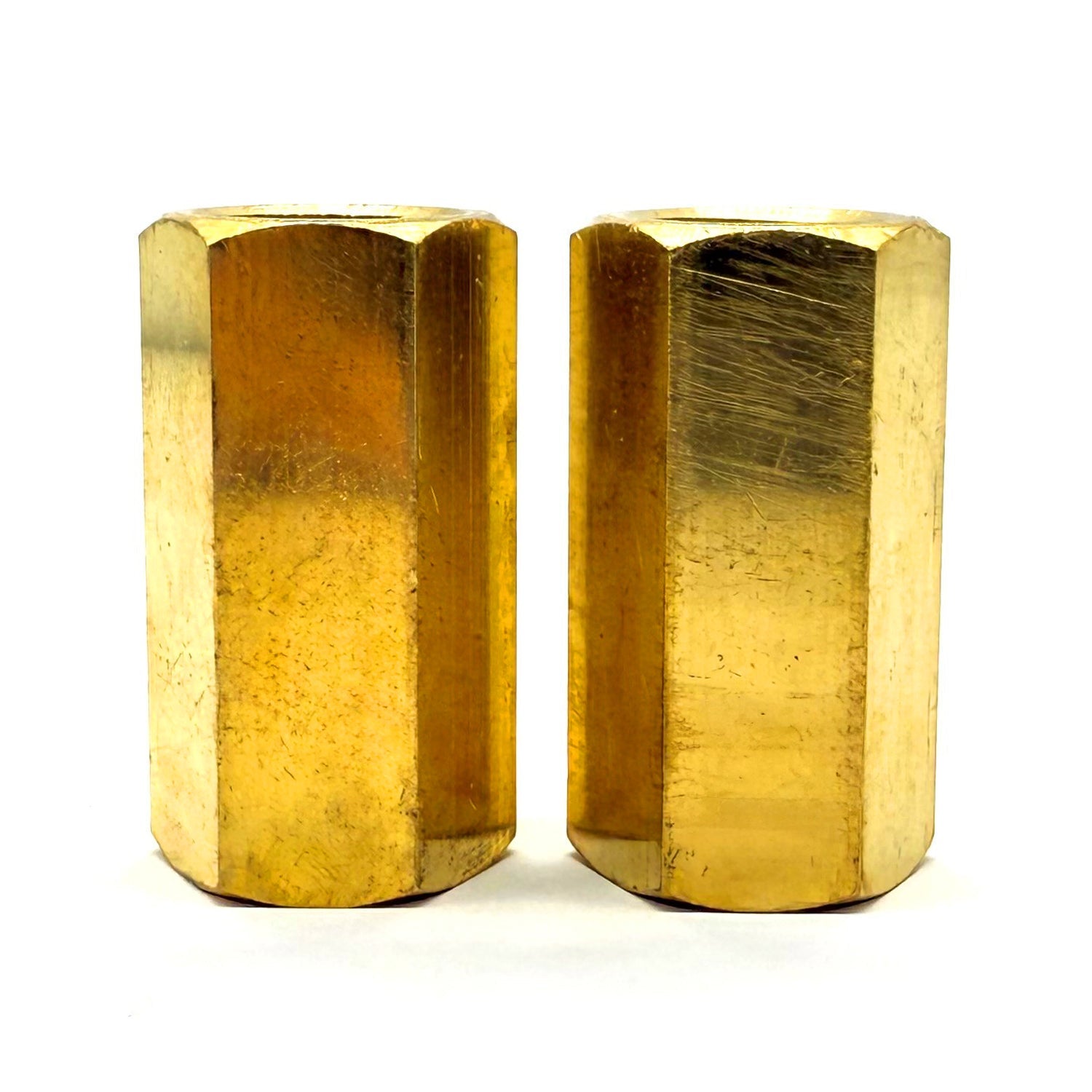 5/8"-11 X 1-3/4" Brass Coupling Nut